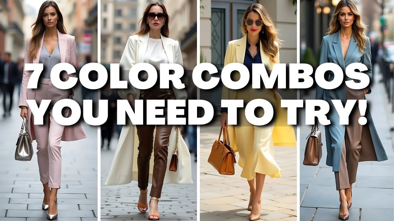 2025’s HOTTEST🔥COLOR COMBOS and How to Master Them Like a Pro!