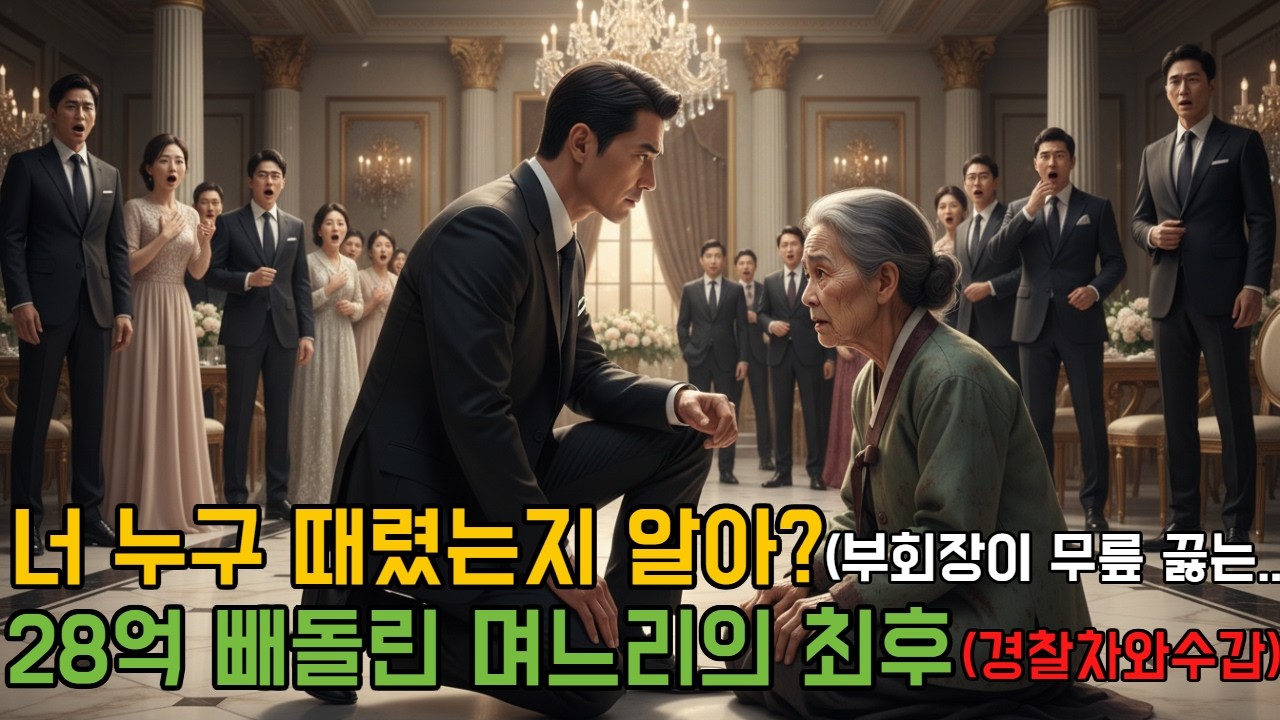 결혼식서 시어머니 뺨 때린 며느리, 10분 뒤 식장 문이 열리자 