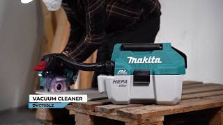 Makita DVC750L 18v LXT Brushless 7.5L L-Class Wet/Dry Vacuum Cleaner