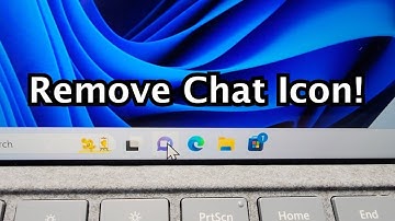How to Remove Chat Icon from Taskbar on Windows 11 PC