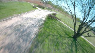 FPV freestyle //  Training day - Flow practice between the trees