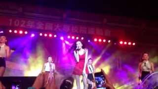 20130427 謝金燕-含淚跳恰恰(102全大運選手之夜)宜蘭大學演出-2