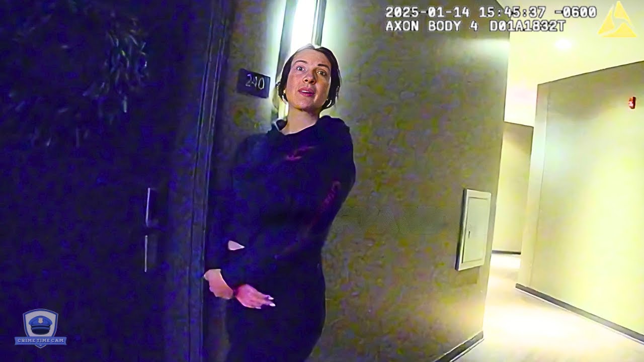 Police Surprise Psycho Girlfriend at Boyfriends Door, Ends Terribly