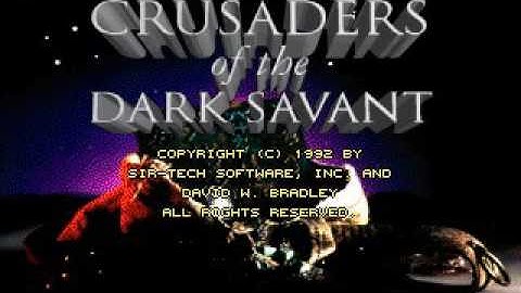 Wizardry 7: Crusaders of the Dark Savant intro