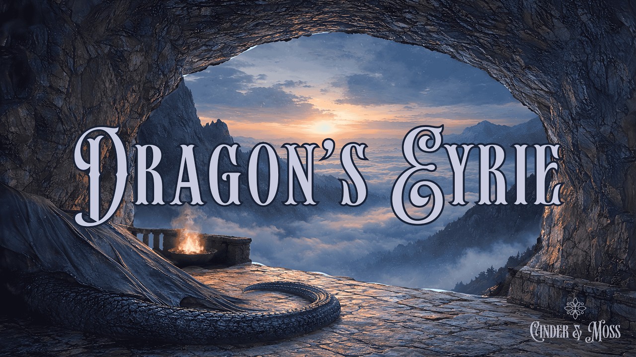 Dragon Reading Ambience Fantasy No Ads | Instrumental Music for Reading | 3 Hours (No Vocals)