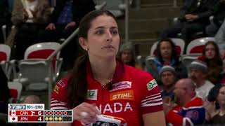 Birchard double peel - 2026 BKT World Women’s Curling Championship