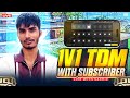 1v1 TDM with Subscribes @Livewithsachiv #1v1 #1v1tdm #bgmi #pubg #pubgm #facecam #gaming #120fps