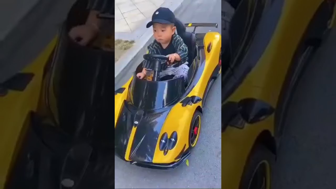 How Kids Ride Electric Cars In Dubai | Toy Car 