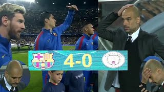The Day Guardiola Faced Msn
