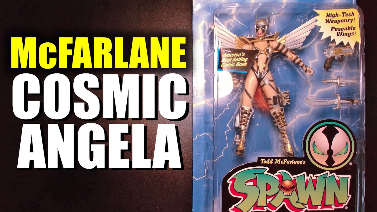 McFarlane Spawn Cosmic Angela Ultra Action Figure Review - YouTube