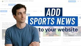 Get Sports News for Your Website or App Automatically screenshot 2