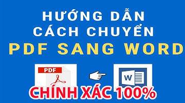 Cách chuyển file pdf, file ảnh sang văn bản word nhanh và chính xác nhất 2022