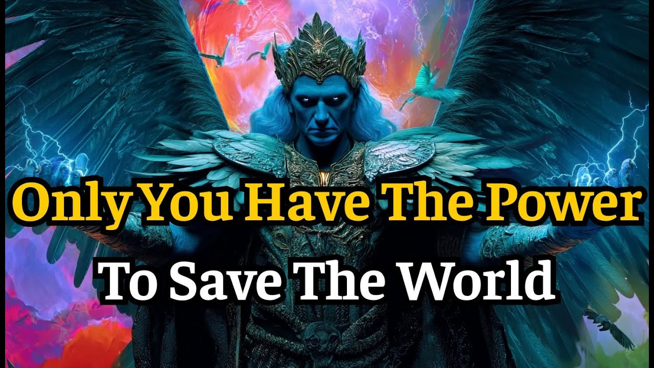 Chosen One, Only Your Blue Power Can Save the World Now