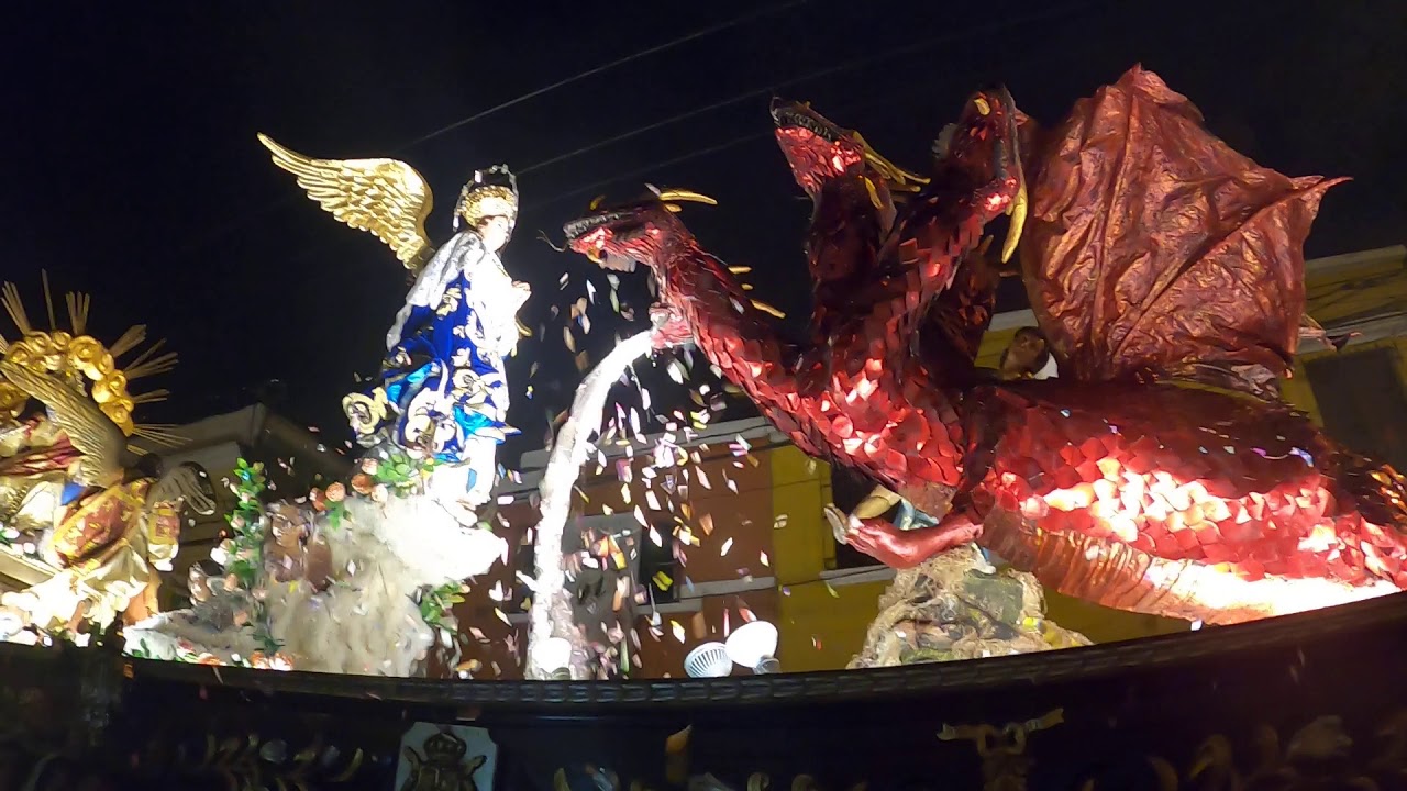 Noche de Luna entre Ruinas. Inmaculada Concepción San Francisco. DíaClásicoenGuatemala8.12.2019