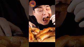 Mukbang Big Bites Crispy Daechang Asmr Mukbang Ddeong Gae