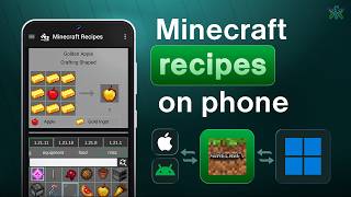 Minecraft Recipe Book on Your Phone | Keyboard Extension screenshot 1