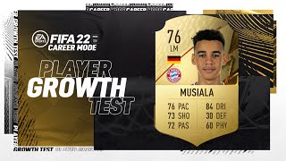 FIFA 22 | Jamal Musiala Growth Test
