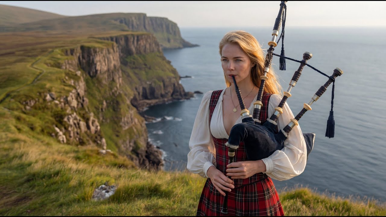 Springtime in the Highlands: Traditional Bagpipe Music for Relaxation & Focus