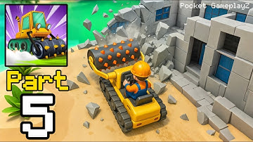 Home Builder 3D! - Gameplay Walkthrough Part 5 - How to Build Fast! (iOS, Android)