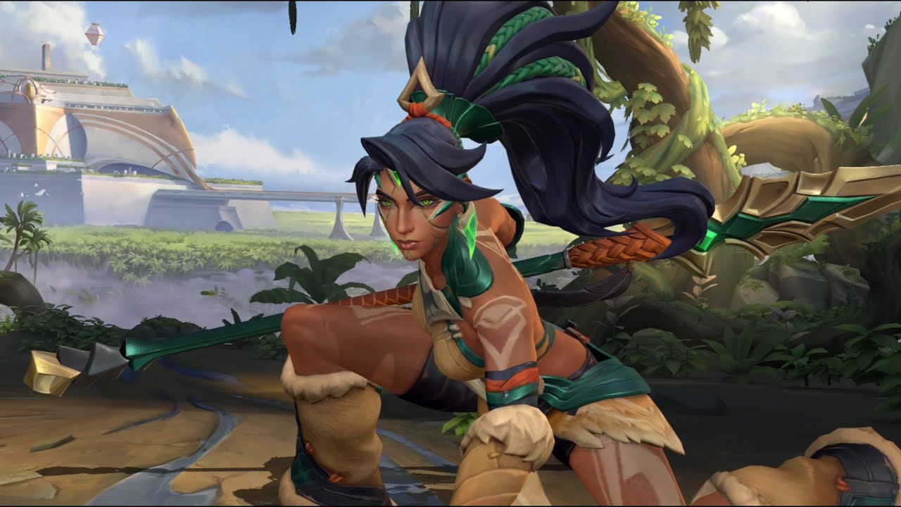 Wild Rift — геймплей Нидали