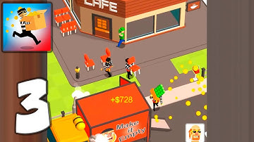 Idle Robbery - Gameplay Walkthrough Part 3 (iOS, Android)