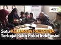 DETIK DETIK KELUARGA PALESTINA BUKA PAKET MAKANAN DARI INDONESIA!