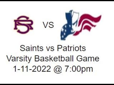 Varsity Girl's High School Basketball - St. Raphael Academy Saints vs Portsmouth Patriots