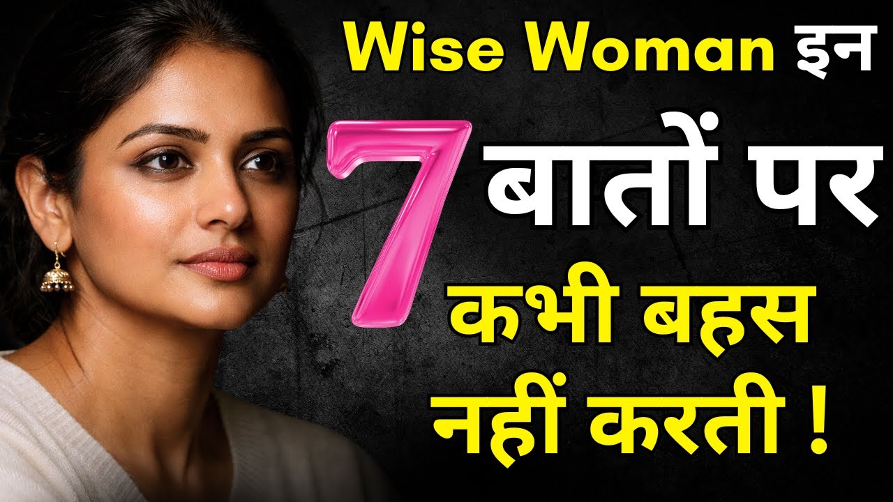 Wise Woman इन 7 बातों पर कभी बहस नहीं करती | Life Changing Lesson
