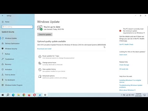 Windows 10 Cumulative Update For Version 22H2 x64 Based Systems - Again Major Bug!