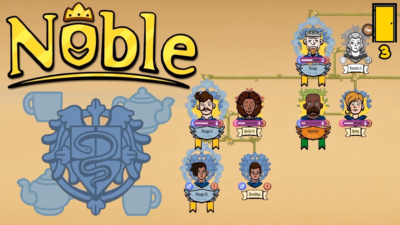 A Scoundrel Makes A Claim On Our Title! | Noble - Part 3 (Medieval Dynasty Builder)