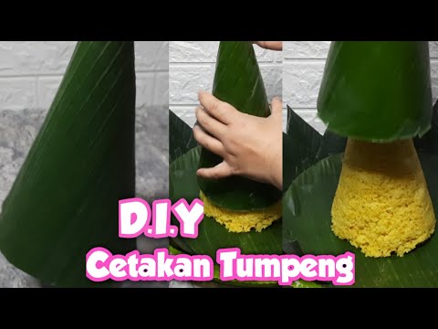 Cara Membuat Bentuk Tumpeng