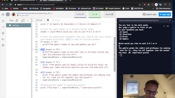 Learning Python using repl.it Pt 11 - elif