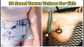 30 Sweet Taurus Tattoos For Girls