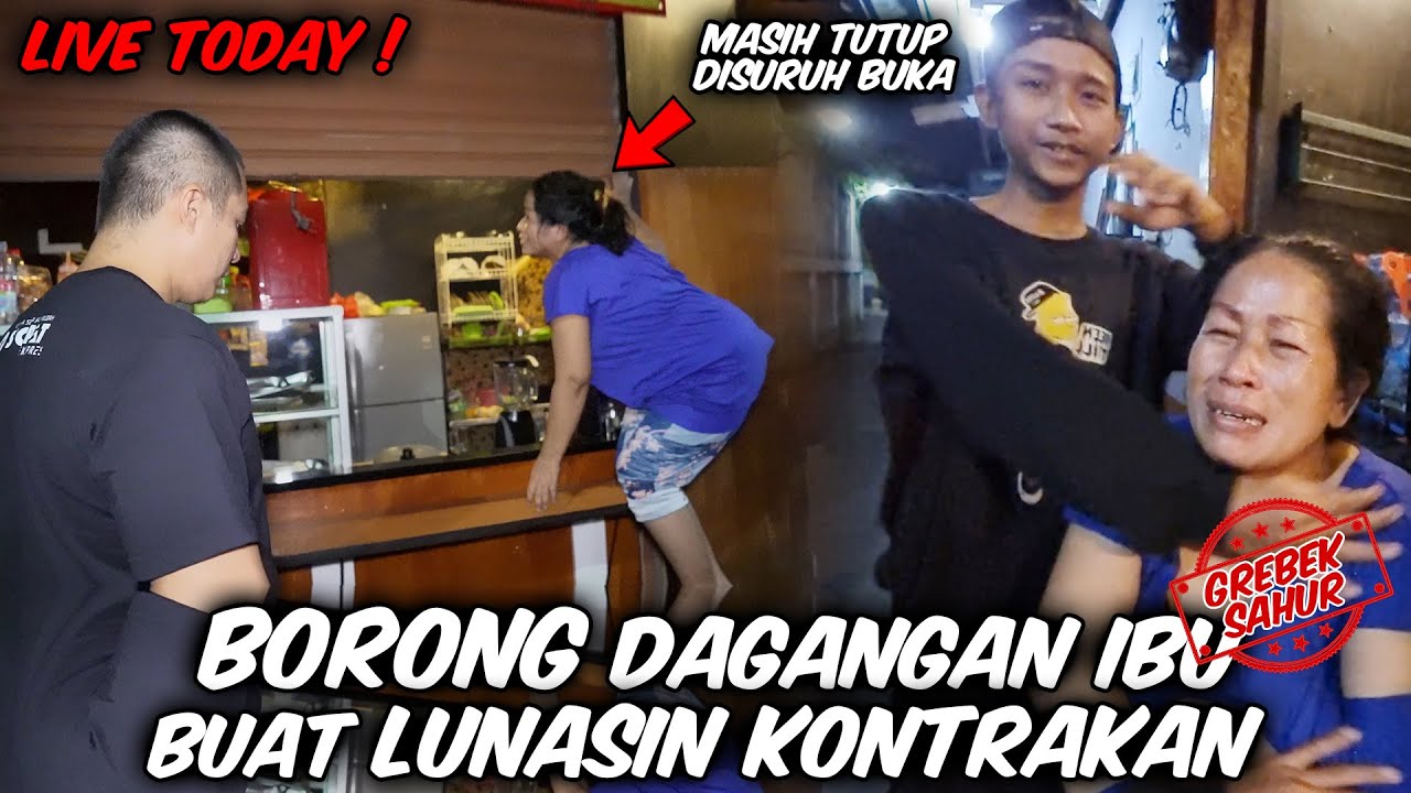 WARUNG UDAH PADA TUTUP , DIGREBEK DIPAKSA BUKA !!