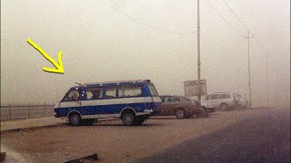 Как советские автобусы РАФ-2203 оказались в Ираке и до сих пор продолжают там работать?