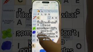 I can solve crossword puzzles on crossword master all day #relatable #wordgames #puzzles #crossword