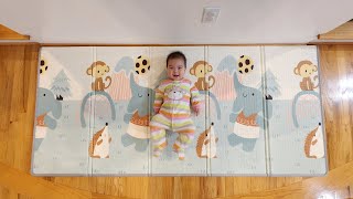 Portable Folding Baby Play Mat - YOOVEE Review & Tutorial
