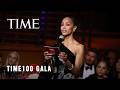 Zoe Saldaña's 2026 TIME100 Gala Toast
