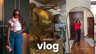 WEEKLY VLOG | OUTFITS |ZARA HAUL, NEW JEWELLERY | Nelly