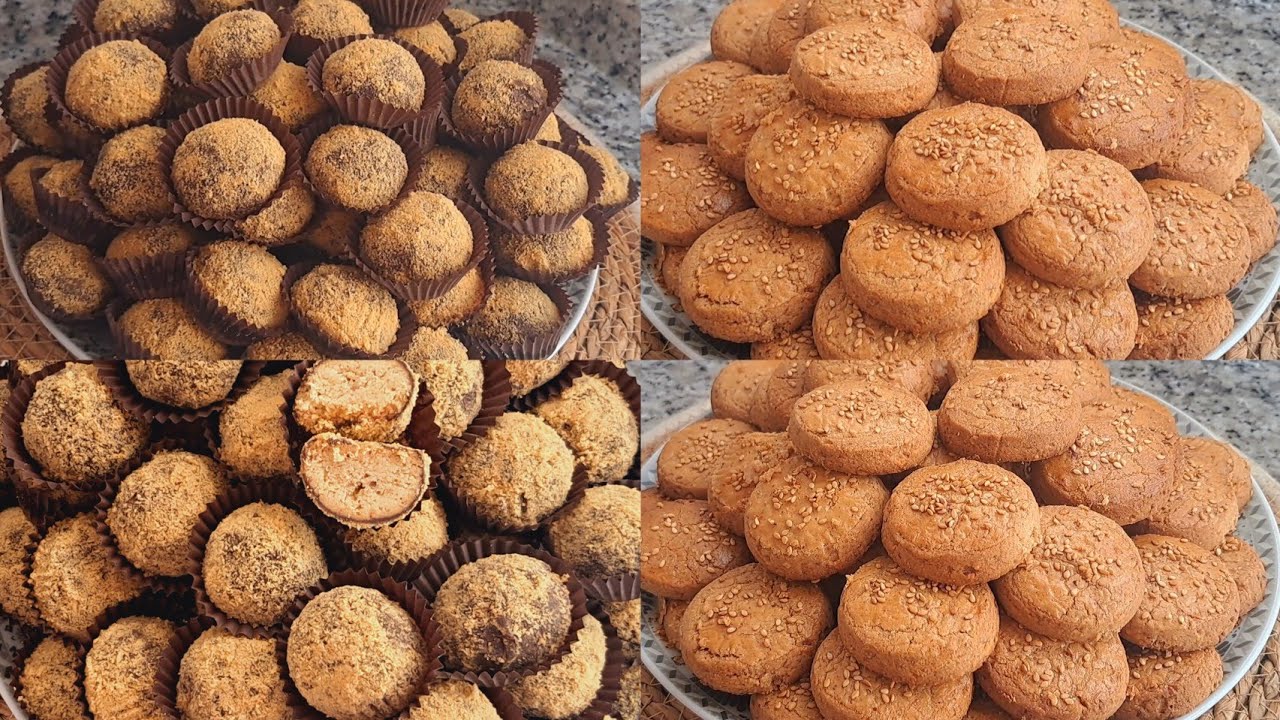 حلويات العيد 2 أشكال رئعة ولذيذة هشيشة حلوة بسكويت توستادا وحلوة الروكو 2025