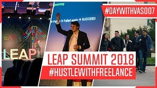 I Spoke at Leap Summit About My Freelancing Journey