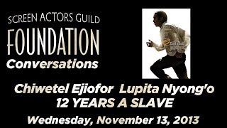 Conversations with Chiwetel Ejiofor and Lupita Nyong'o of 12 YEARS A SLAVE