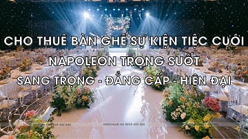 Dịch Vụ Thuê Bàn Ghế Sự Kiện Tiệc Đám Cưới Quận 1 TPHCM | Hotel Nikko Saigon