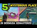 5 Mysterious Places in New Bermuda Remastered Map | Free Fire Bermuda 2.0 Secret Places.