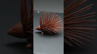 This 3D-Printed Porcupine Erupts Into a Spiky Ball