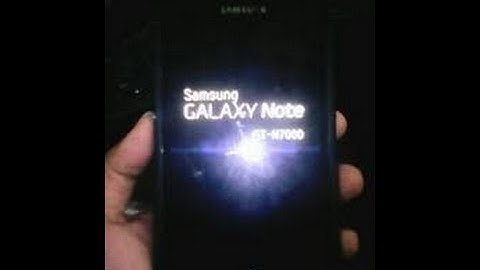 Samsung Galaxy Note N7000 software update solution
