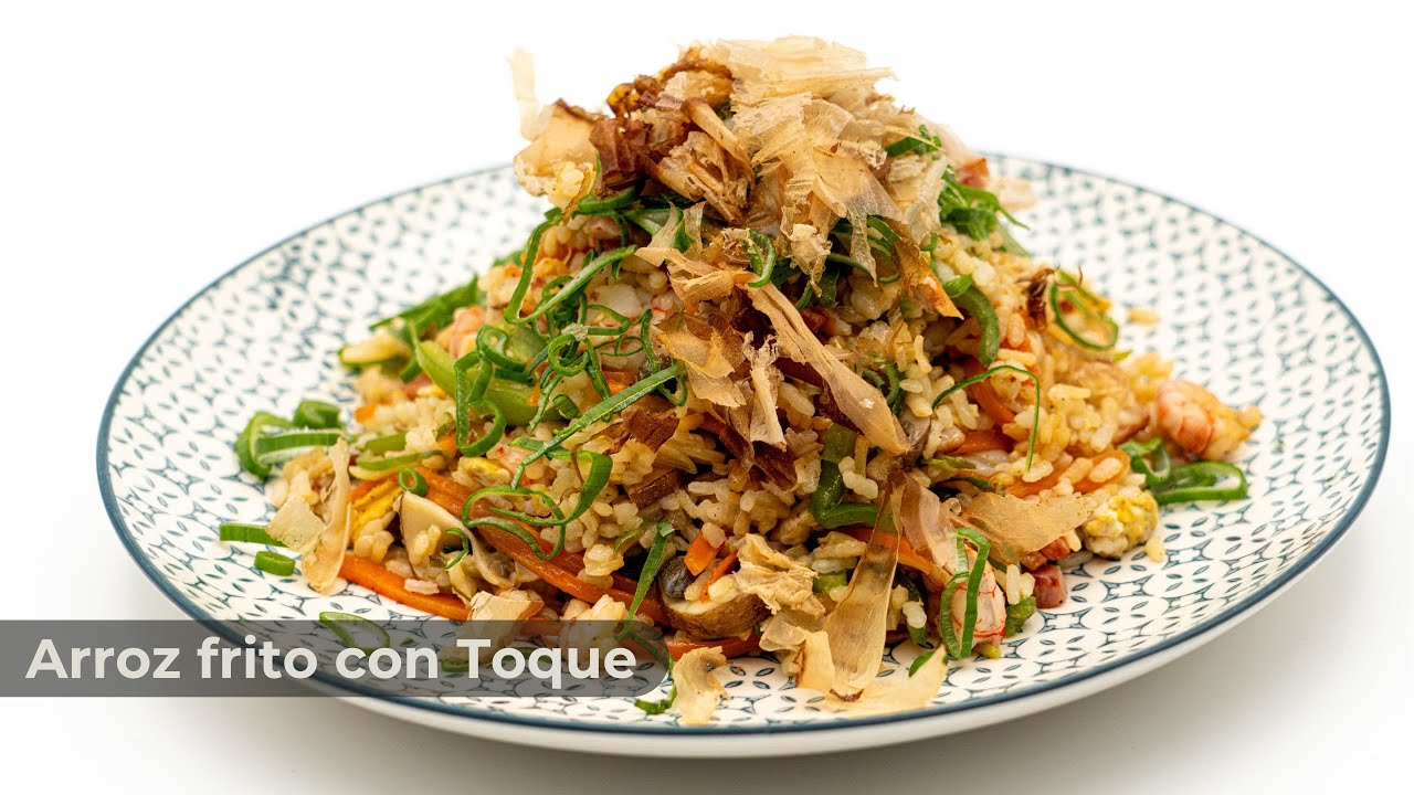 Arroz frito con Toque 🍚🔥🍤