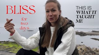 I experienced bliss - completely untangled from the mind
