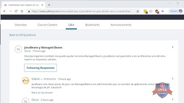 Universidad Java - Diferencias entre Java Beans y Managed Bean de JSF