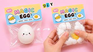 I Made a DIY Cracking Egg Squishy… The Result Is So Satisfying! 🥚